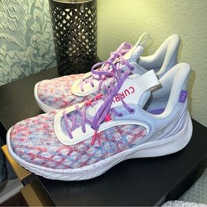Curry Flow 9 Under Armour Violet & Blue M 9 W 11.5  MVP For The W NBA
